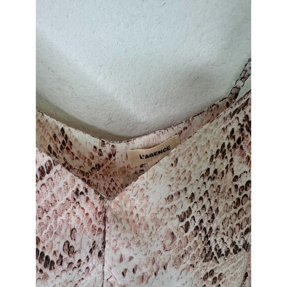 L'agence Snakeprint Tank Top - Picture 8 of 9